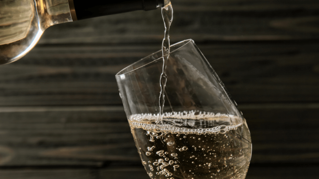 bubbly wine
