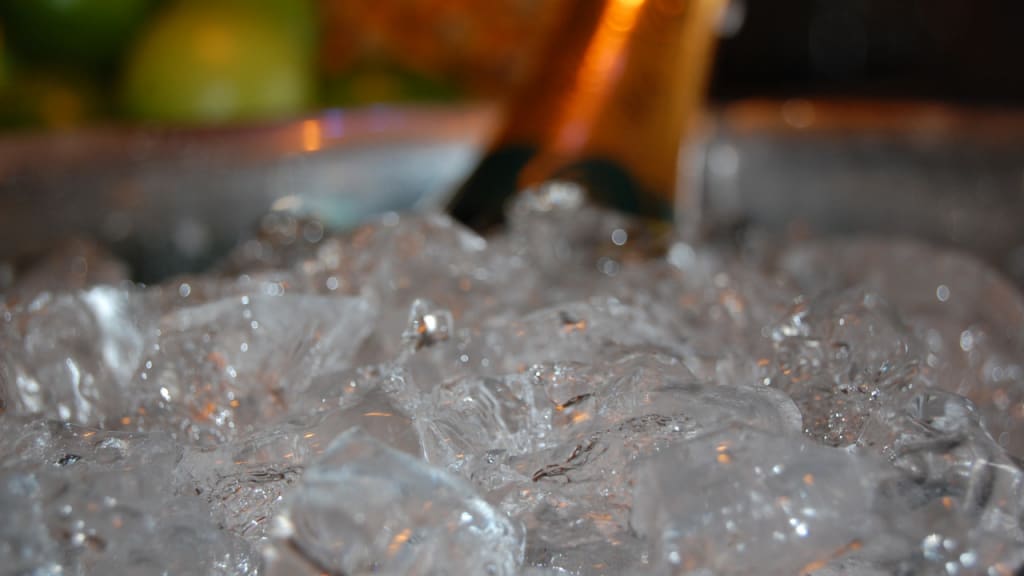 icy bottle