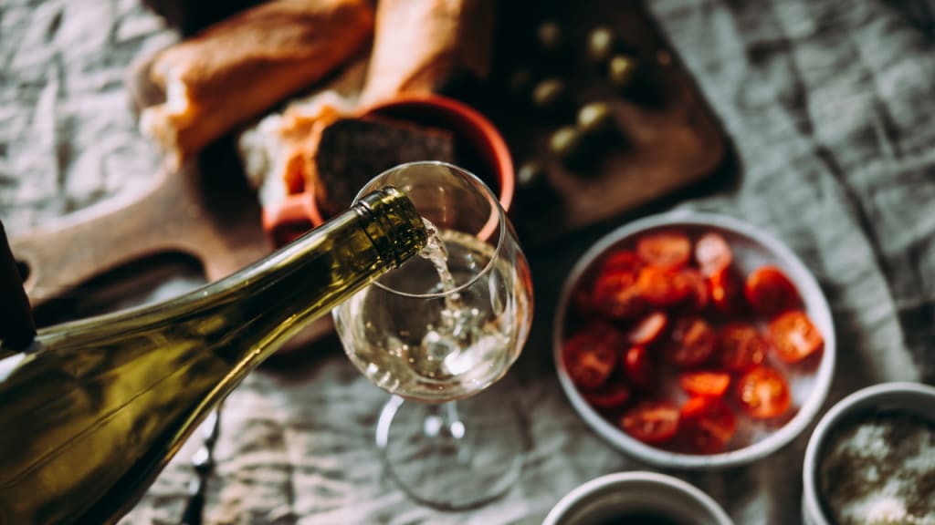 food with pinot grigio sweet