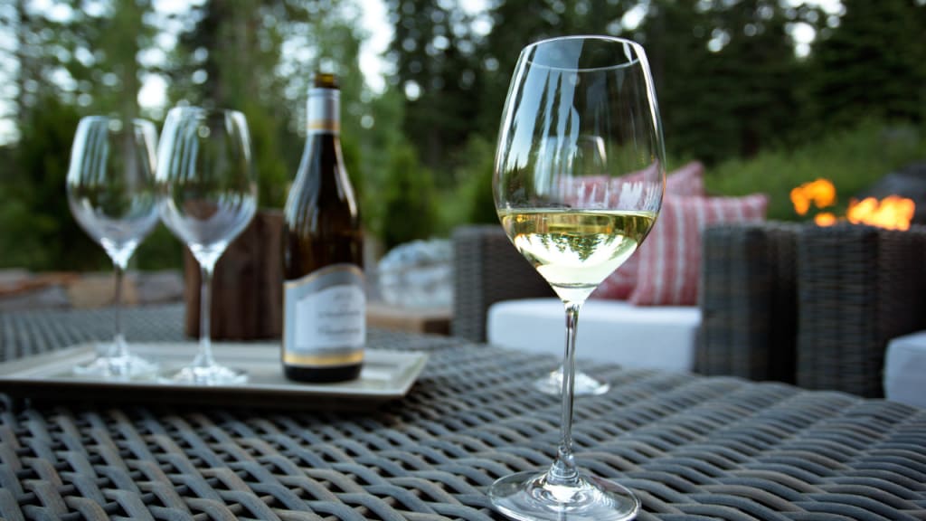 wine in the backyard