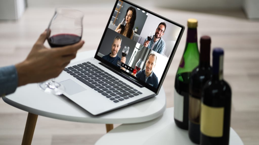 virtual wine tasting