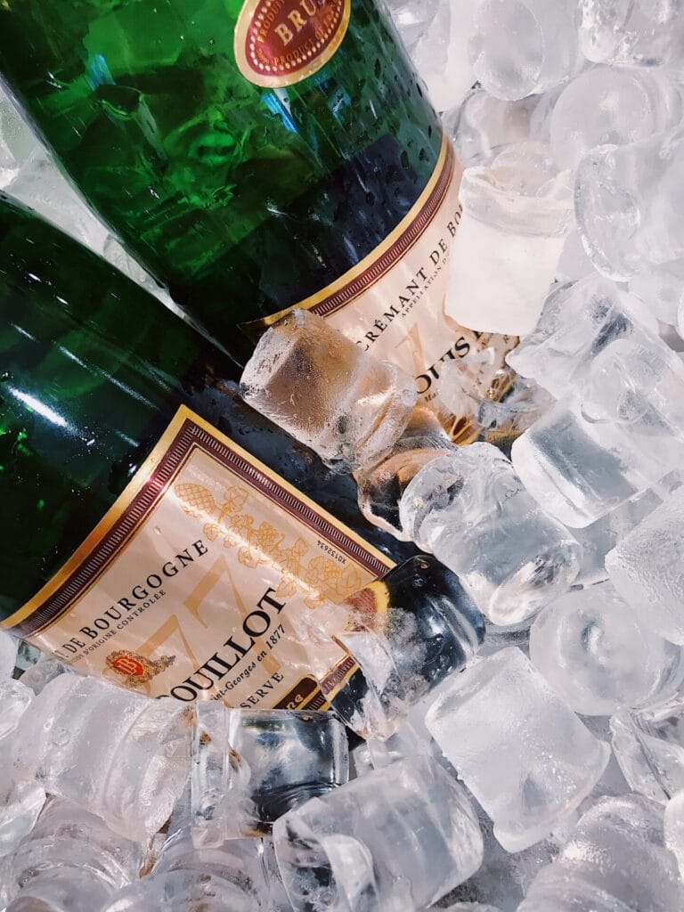 Chardonnay served cold