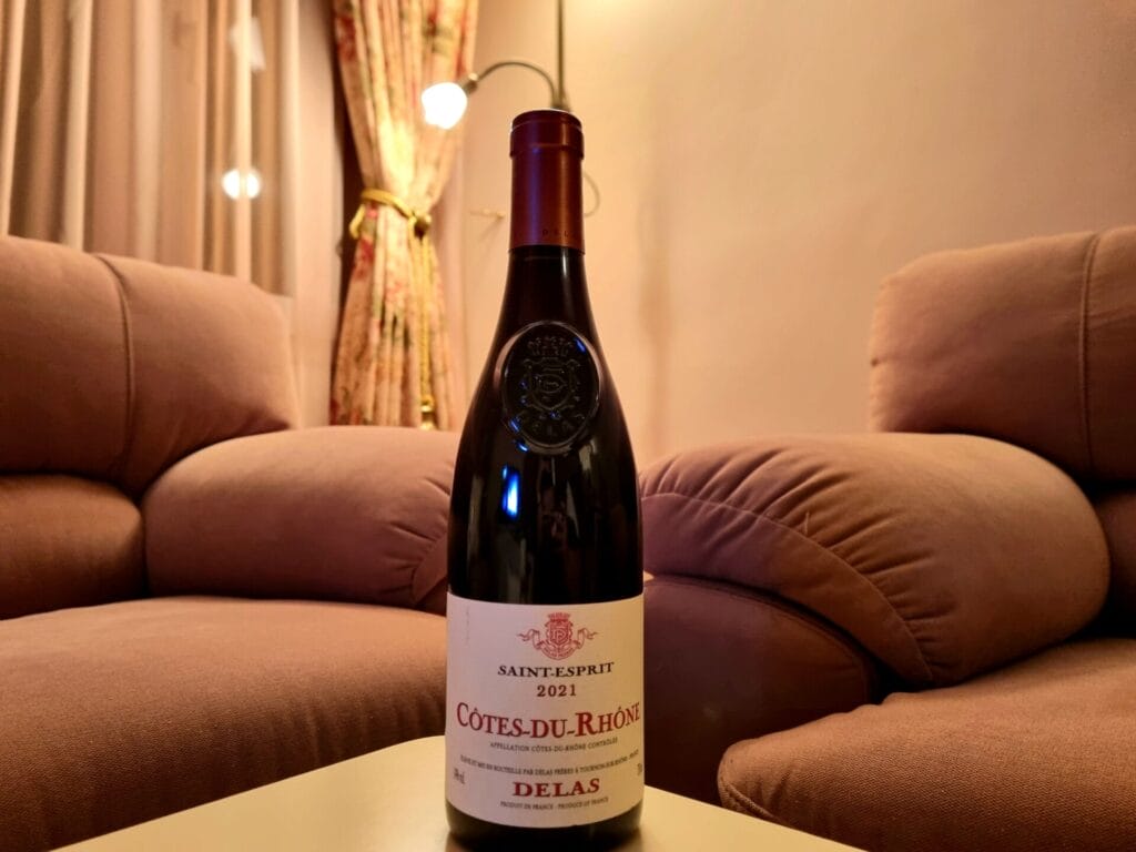 a red wine from Rhone